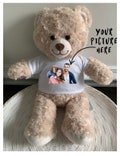Personalized teddy bear  ***Tshirt only *** custom teddy bear shirt / graduation gift/ anniversary gift/ grandma gift