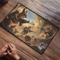 TCG Playmat for Tabletop Games, Gamer Gift - Bundle Includes Deck Box, Dice, Bag - 23.6" x 13.8" - Prop Card Not Included (LIMITED SUPPLY)