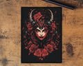 Mtg Card Sleeves: The goddess is surrounded by roses Top Quality Sleeves, Suitable for all tcgs High Quality Foil/Holo