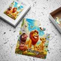 Lion King Jigsaw Puzzle with Name, Puzzle for Kids, perfect for Birthday Gifts BYC405