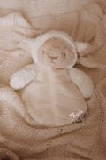 Personalized sheep comforter, birth gift, baby gift