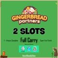 Gingerbread Partner event 2 Slots Full Carry 80k Points (Reserve Now!)