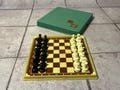 Soviet travelling magnetic chess set 70s vintage in good condition. Great gift for mens, chess lovers and collectors!
