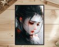 MTG Sleeves,Chinese Girl ,Art Card Sleeve,Card Sleeve Protectors, MTG Accessories, Foil/Holo