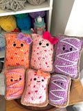 Cute Crochet Pop-Tarts, Pop-Tart Pluhie, Pop-Tarts Crochet Stuffies, Crochet Pop-Tart Toys, Gifts for Girls, Pop-Tarts Amigurumi Plushie.