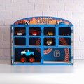 Toy Car Parking Garage, Personalized Toy for Boys, Montessori Toy Car Storage, Toddler Birthday Gift, Display Garage for Cars, Gift for Boys