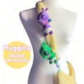 Huggins- Cosmic Crybabies | Plush Keychain Cute Alien Stuffed Animal Plush Keyring