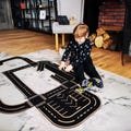 Wooden Toy Car Track Set for Kids – Perfect New Year Gift, Educational Playset to Develop Motor Skills, Fun and Safe Wooden Toy for Children
