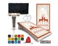 Personalized Two Deer - Cornhole Game with Bags - Custom Cornhole Set - Outdoor Lawn Game - Wedding - Gift