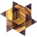The Vega Wood Puzzle from Pelikan Puzzles is wooden IQ Logic Puzzle, Brain Teaser, Puzzle Master, Burr Puzzle