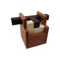 The Wishing Well Wood Puzzle from Pelikan Puzzles is wooden IQ Logic Puzzle, Brain Teaser, Puzzle Master, Burr Puzzle