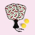 Preppy Pickleball Paddle Set, Coquette Pickleball racquet Sports Gift for Pickleballer Pickleball Accessories Cute Pickleball Lover Gift Set