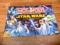 Vintage Star Wars Monopoly Saga Edition Complete with 8 Metal Figures Playing Pieces Folding Board etc