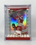 Lego NFL Patrick Mahomes Minifigure Display Case Limited Edition Force Pack