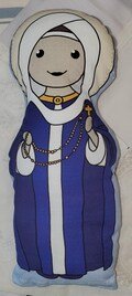 Soft Saint Dolls - Sew a Saint - full size 13", 14" and 15" dolls our Lady Jesus of Divine Mercy Saint Pope John Paul II quiet toy for kid
