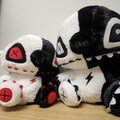 CUTE STITCH PLUSH Toy + Free Crochet Pokeball Keychain & Stickers!!