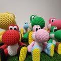 CROCHET YOSHI Plush Figurine + FREE Crochet Pokeball Keychain & Stickers!!