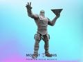 Psychodude - 40mm  Miniature | DnD Mini | Superhero | Trident