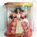 Mattel 10th Anniversary Happy Holidays Special Edition Barbie Doll In Original Box