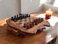 Wooden Chess board with Storage Drawers - An Exceptional Gift for Christmas