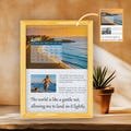 Personalized Puzzle-Travel Record Puzzle-Customization of Travel Photo Jigsaw Puzzles-Mom-Dad Boyfriend, Anniversary, Couple, Grandpa, Gifts