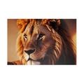 Jigsaw Puzzle, Lion King Of The Jungle Animal Portrait, Wildlife Lover Gift, Mindfulness Activity, Relaxing Hobby Game, Family Entertainment