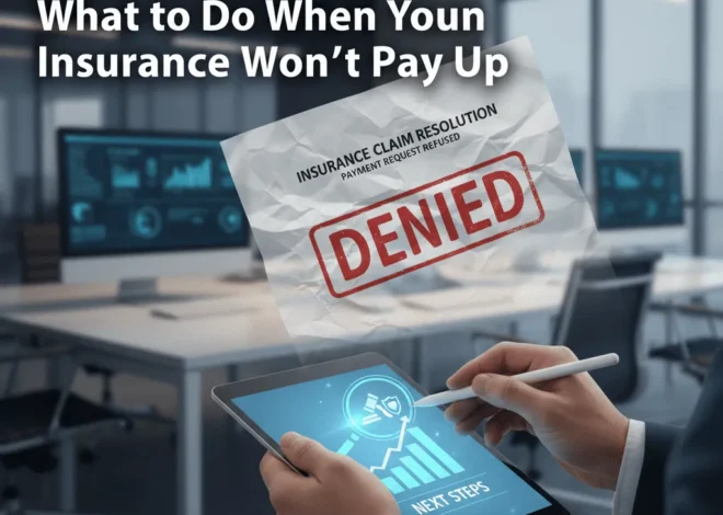 Claim Denied? What to Do When Your Insurance Won’t Pay Up