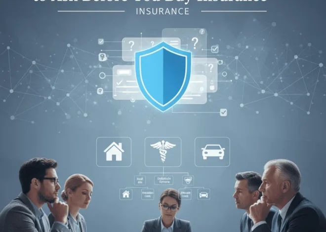 Questions to Ask Before You Buy Insurance