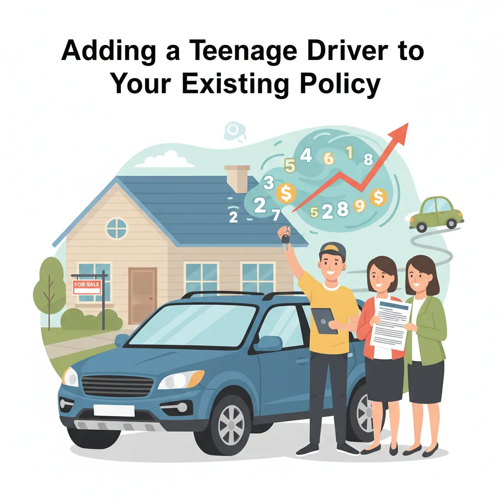 Adding a teenage driver to your existing policy