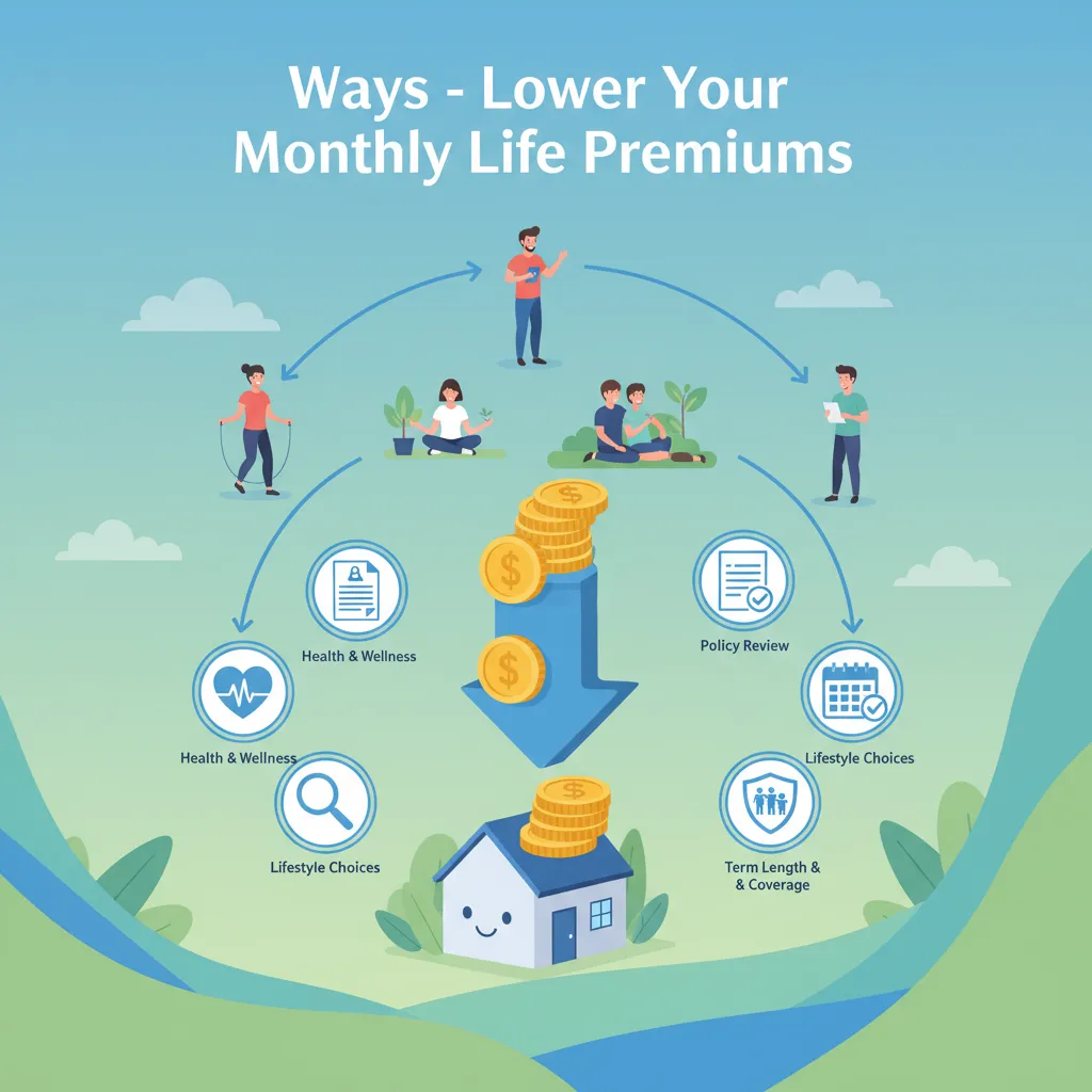 Ways to lower your monthly life premiums