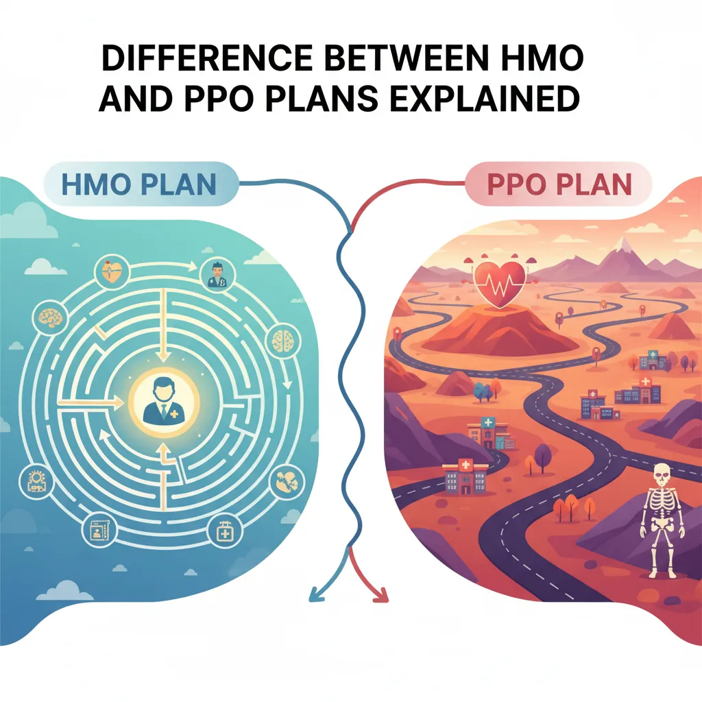 Difference between HMO and PPO plans explained