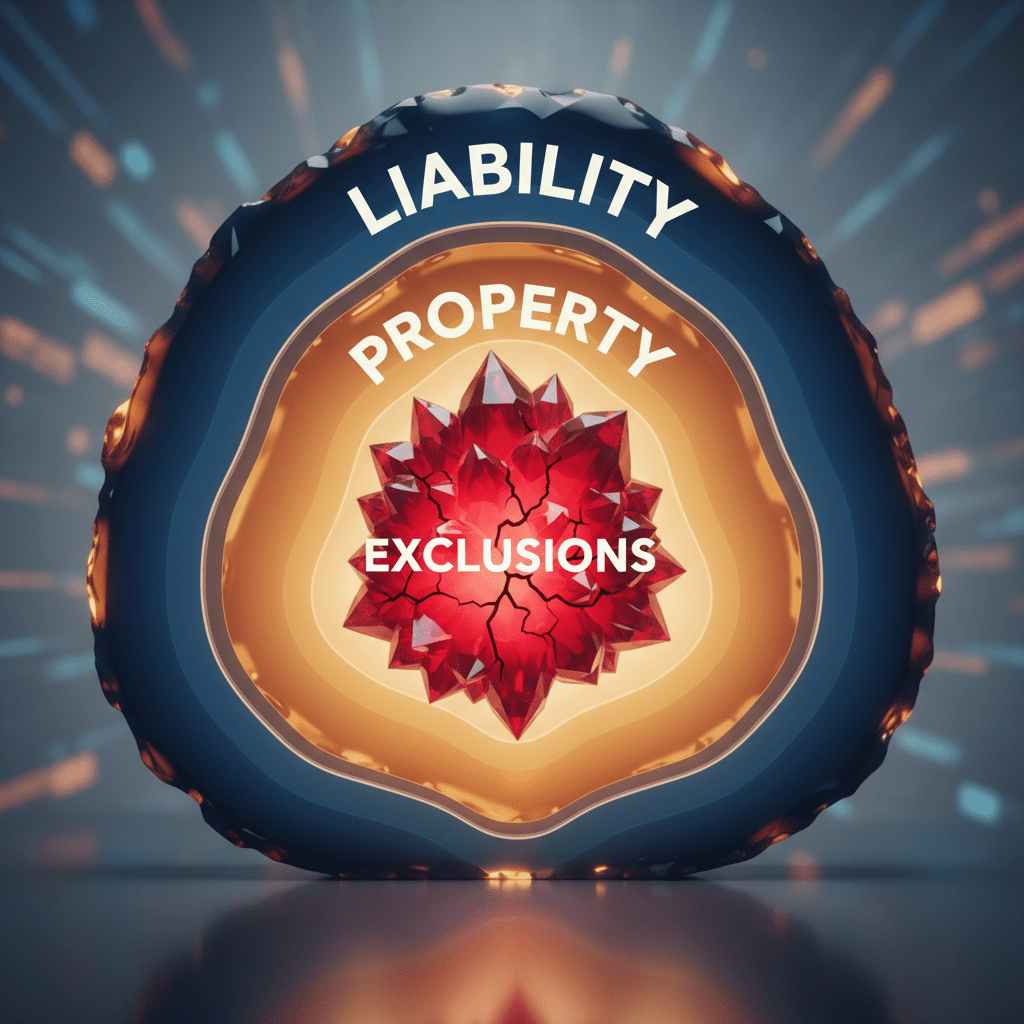 What Each Type of Insurance Actually Protects? A conceptual illustration of an