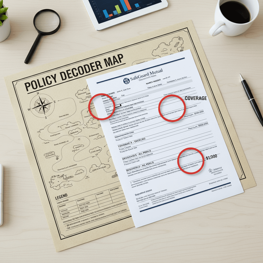 Your Policy: Key Sections Everyone Should Understand An infographic styled as a