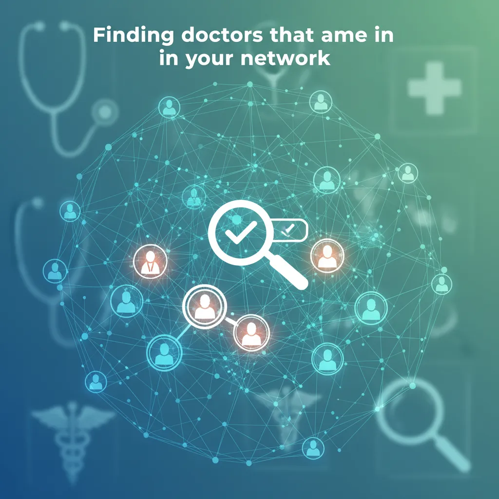 Finding doctors that are in your network
