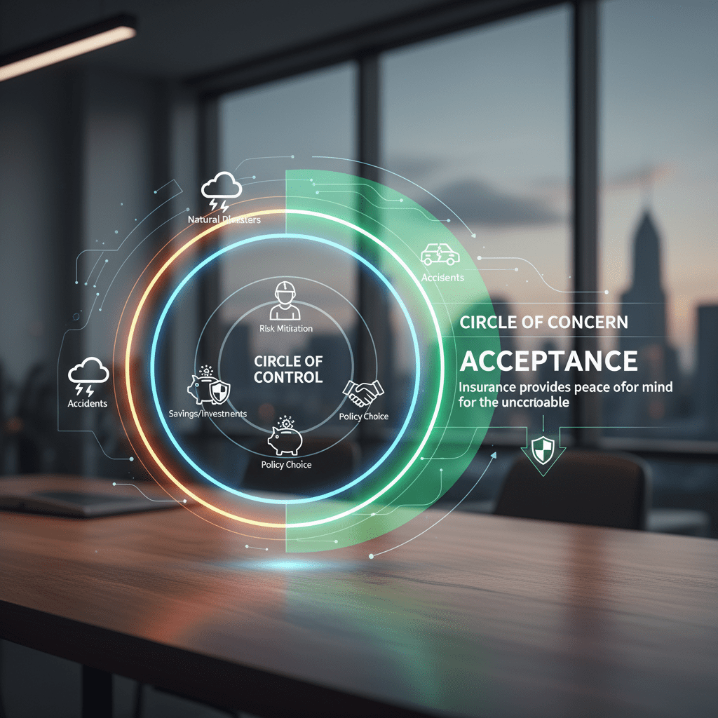 Avoid, Mitigate, Transfer: Simple Ways to Handle Life's Uncertainties A chart visualizing