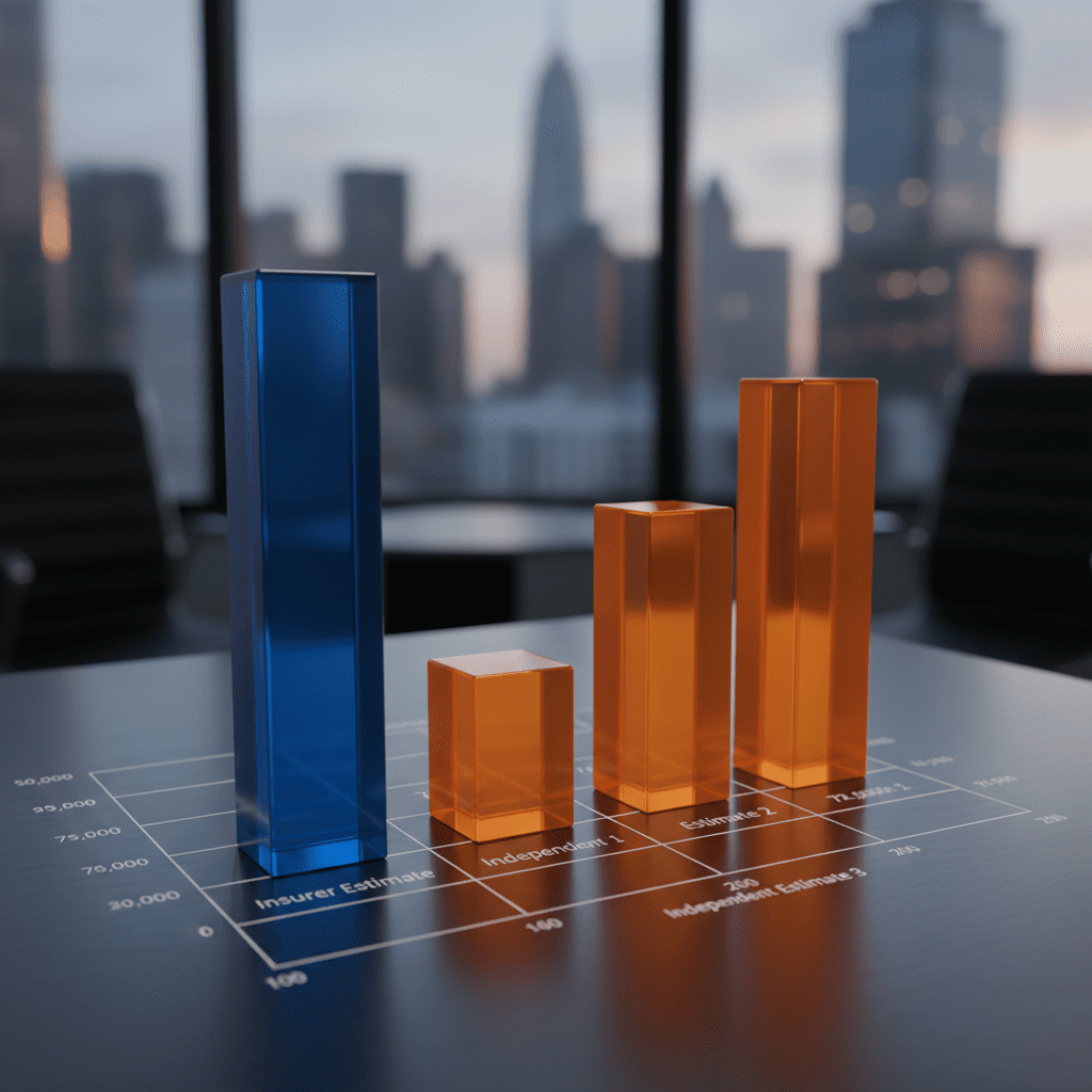 A bar chart comparing 