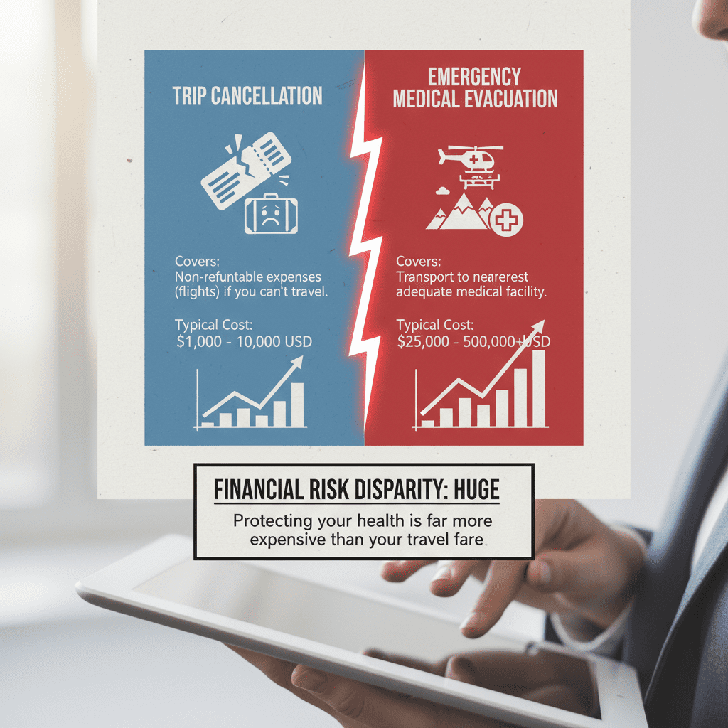 An infographic illustrating the difference between 